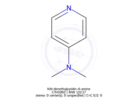 Chemical structure of N,N-dimethylpyridin-4-amine