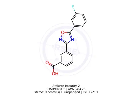 Chemical structure of Ataluren Impurity 2