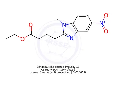 Chemical structure of Bendamustine Related Impurity 18