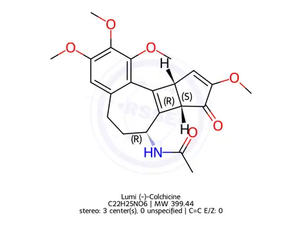 Chemical structure of Colchicine EP Impurity C