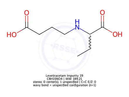 Chemical structure of Levetiracetam Impurity 19