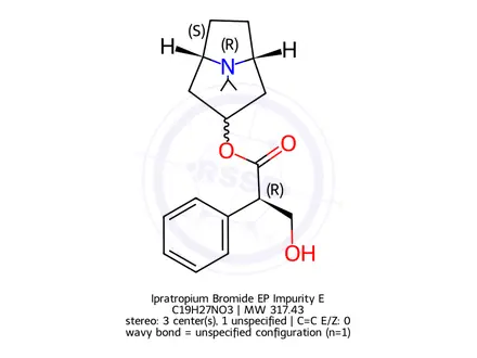 Chemical structure of Ipratropium Bromide EP Impurity E