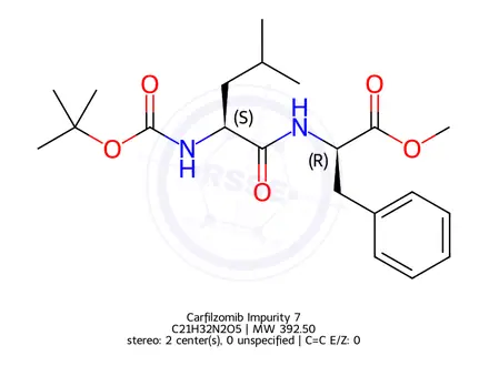 Chemical structure of Carfilzomib Impurity 7
