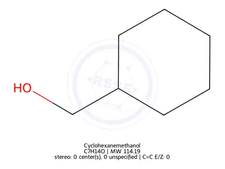 Chemical structure of Cyclohexanemethanol