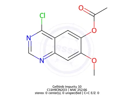 Chemical structure of Gefitinib Impurity 10