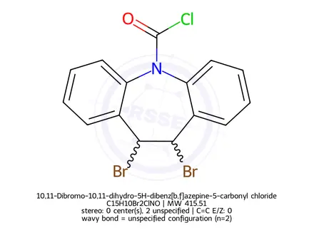 Chemical structure of Carbamazepine Impurity 6
