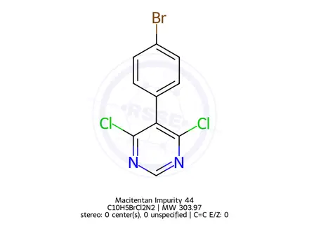Chemical structure of Macitentan Impurity 6