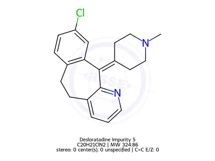 Chemical structure of Desloratadine Impurity 5