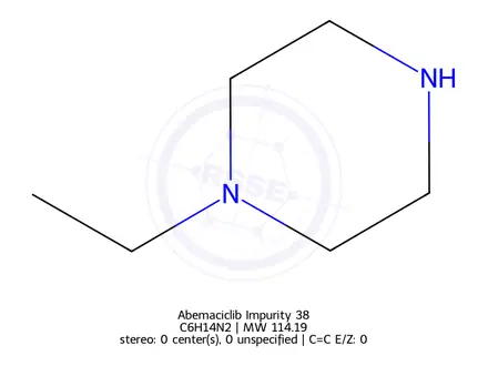 Chemical structure of Abemaciclib Impurity 38