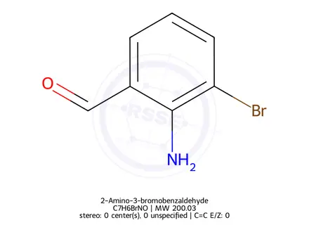 Chemical structure of 2-Amino-3-bromobenzaldehyde