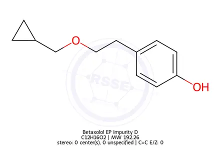 Chemical structure of Betaxolol EP Impurity D