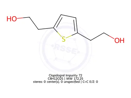 Chemical structure of Clopidogrel Impurity 72