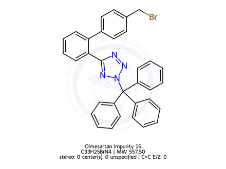 Chemical structure of Olmesartan Medoxomil Impurity 75