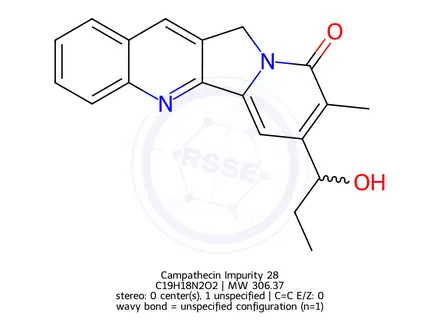 Chemical structure of Campathecin Impurity 28
