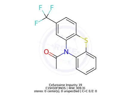 Chemical structure of Cefuroxime Impurity 19
