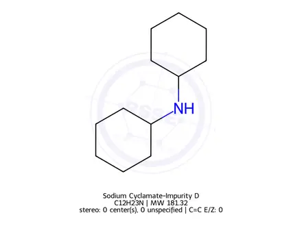 Chemical structure of Sodium Cyclamate-Impurity D