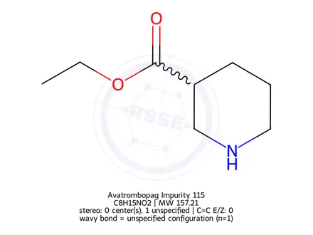 Chemical structure of Avatrombopag Impurity 115