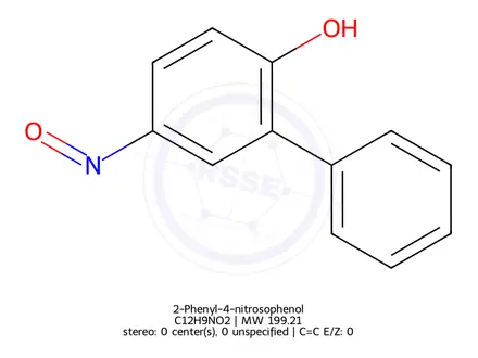 Chemical structure of 2-Phenyl-4-nitrosophenol