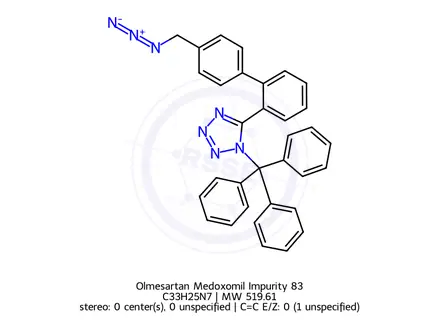 Chemical structure of Olmesartan Medoxomil Impurity 83