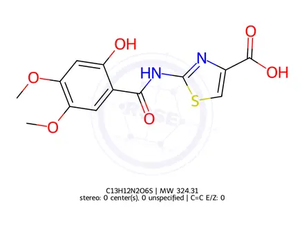 Chemical structure of Acotiamide Impurity 8