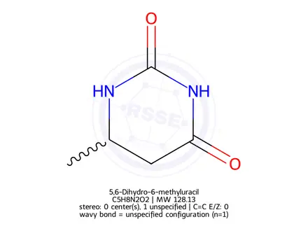 Chemical structure of Uracil Impurity 79