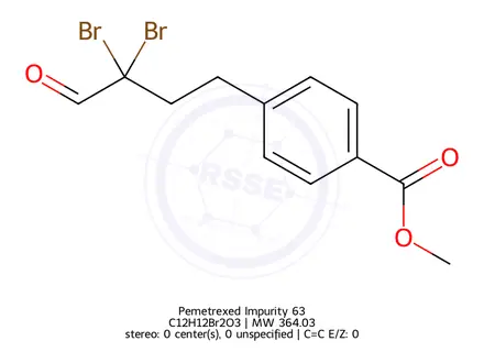 Chemical structure of Pemetrexed Impurity 63
