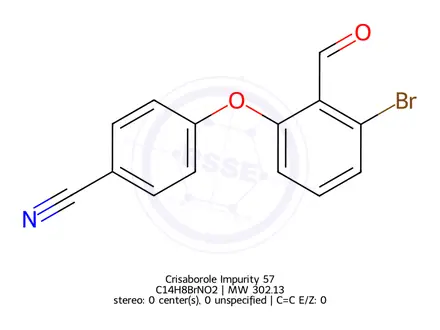 Chemical structure of Crisaborole Impurity 57