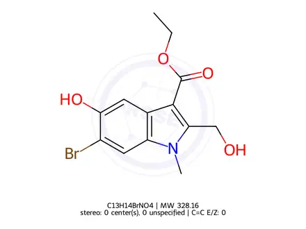 Chemical structure of Arbidol Impurity 40
