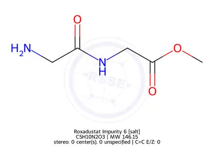 Chemical structure of Roxadustat Impurity 6