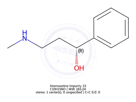 Chemical structure of Atomoxetine Impurity 13