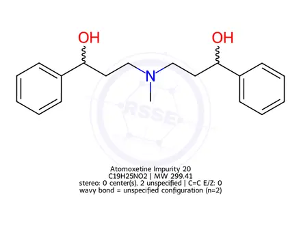 Chemical structure of Atomoxetine Impurity 20