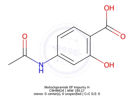 Chemical structure of Metoclopramide EP Impurity H