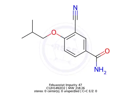 Chemical structure of Febuxostat Impurity 52