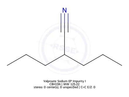 Chemical structure of Divalproex Sodium Impurity 4