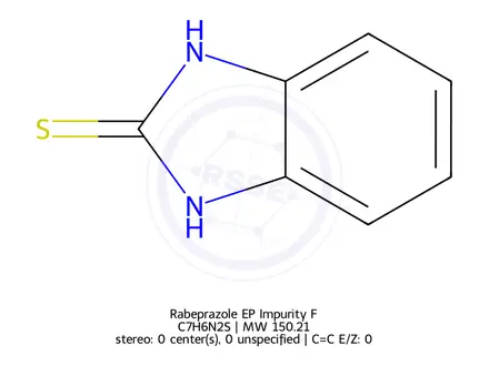Chemical structure of lansoprazole EP impurity E