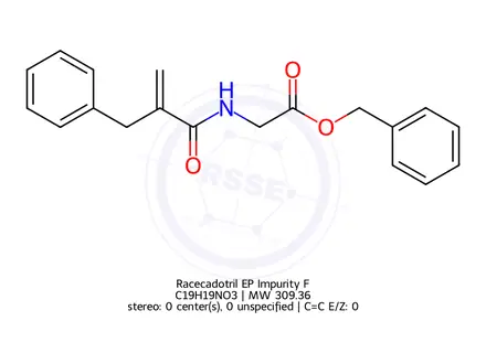 Chemical structure of Racecadotril EP Impurity F