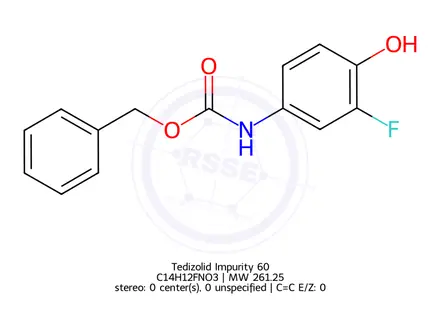 Chemical structure of Tedizolid Impurity 60