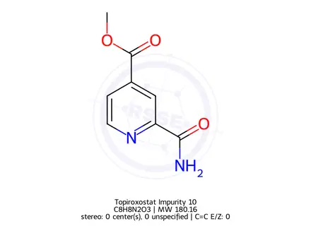 Chemical structure of Topiroxostat Impurity 10