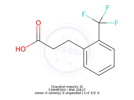 Chemical structure of Cinacalcet impurity 31
