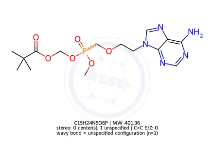 Chemical structure of Adefovir Impurity 12