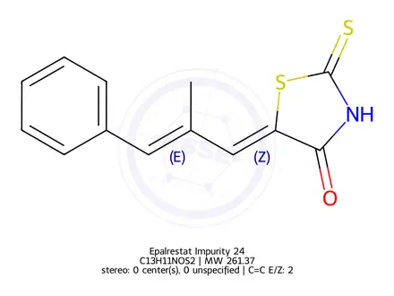 Chemical structure of Epalrestat Impurity 24