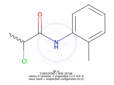 Chemical structure of Prilocaine Impurity 1 (Prilocaine EP Impurity A) (Mixture of Enantiomers)