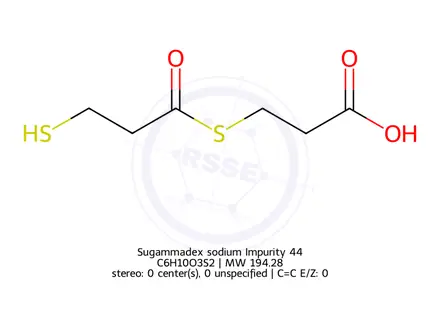 Chemical structure of Sugammadex sodium Impurity 44