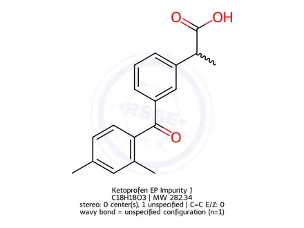 Chemical structure of Ketoprofen EP Impurity J