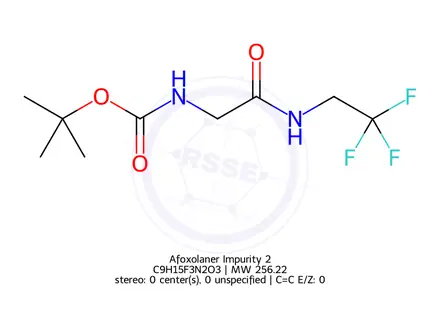 Chemical structure of Afoxolaner Impurity 2