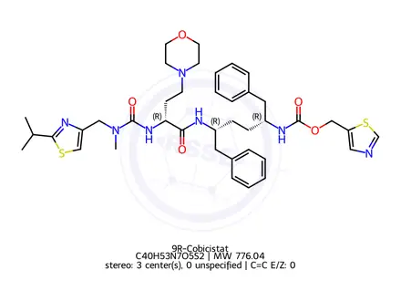 Chemical structure of Cobicistat Impurity 11