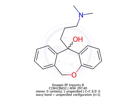 Chemical structure of Doxepin EP Impurity B