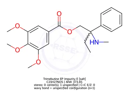 Chemical structure of Trimebutine EP Impurity E