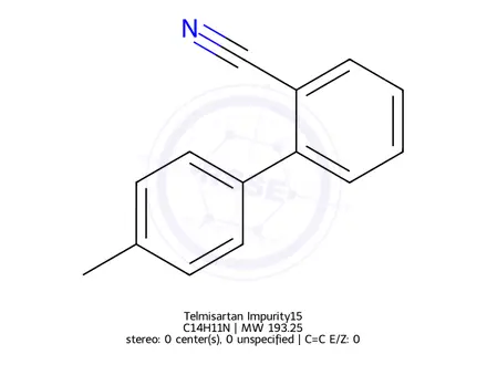 Chemical structure of Telmisartan Impurity15