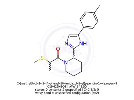 Chemical structure of Imidazole Related Compound 2